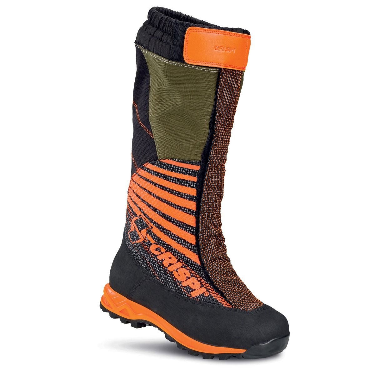 Botas De Caza Crispi Highland Pro GTX Negras Naranjas | 670394-MUQ