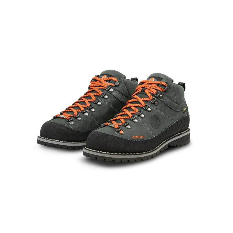 Botas Montaña Crispi Monaco Premium GTX Gris Oscuro | 093426-DMN