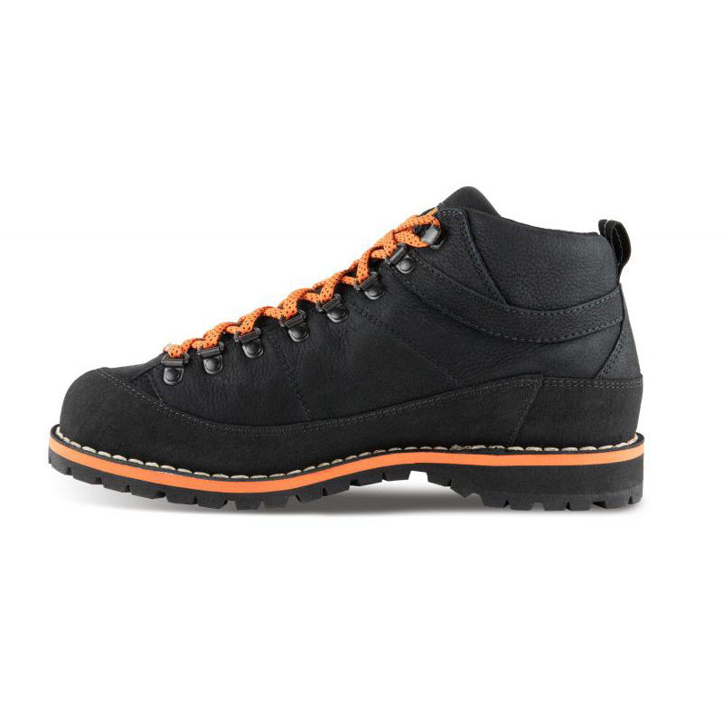 Botas Montaña Crispi Monaco Premium GTX Negras Naranjas | 658201-MLP