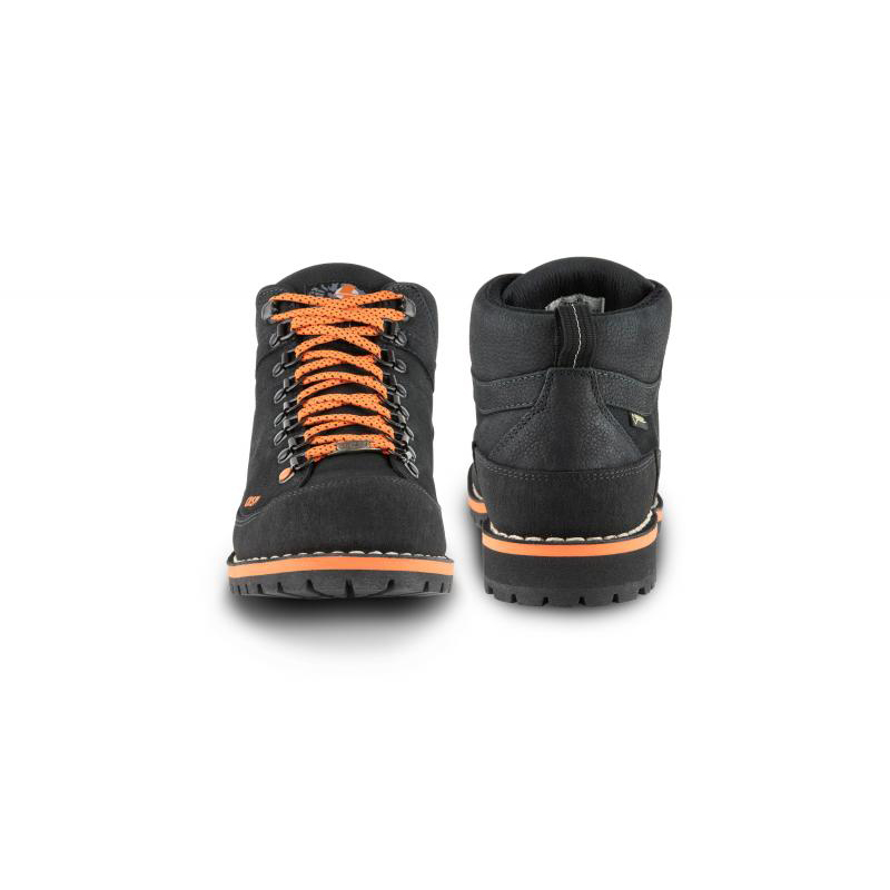 Botas Montaña Crispi Monaco Premium GTX Negras Naranjas | 658201-MLP