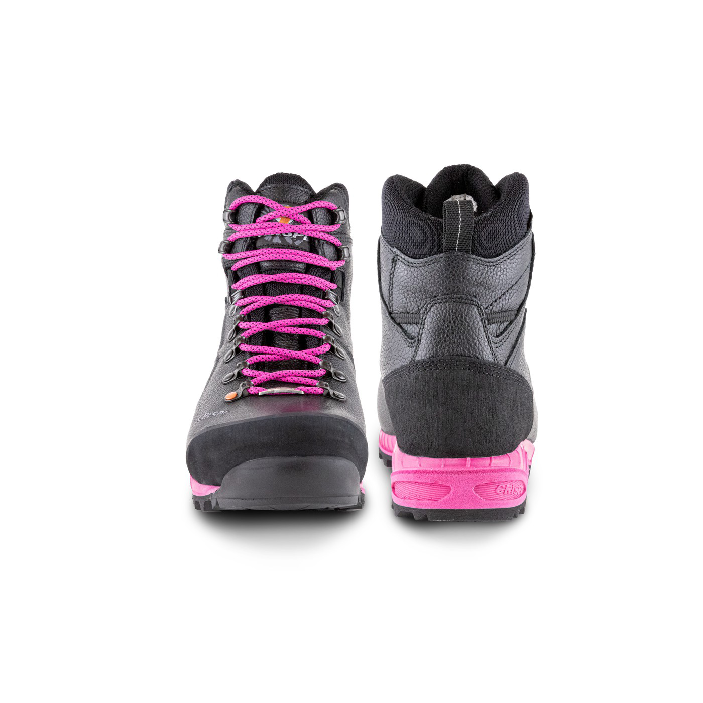 Botas Montaña Crispi Valdres Negras Naranjas | 780612-TPB