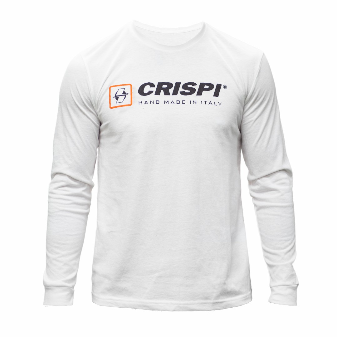Camisetas Crispi Shop Long Sleeve Blancas | 971804-JWA