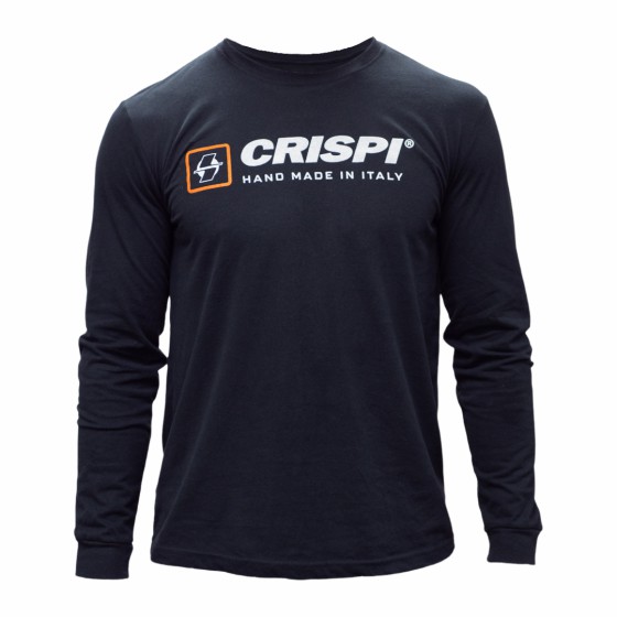 Camisetas Crispi Shop Long Sleeve Negras | 210347-NJC